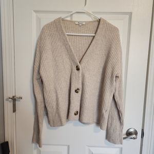 Madewell Cameron Ribbed Cardigan